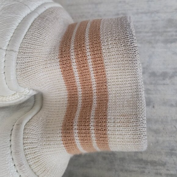 VINTAGE AVIREX New York leather Varsity Jacket Hip Hop 1990s US MEN'S Size 6XL - Picture 6 of 14